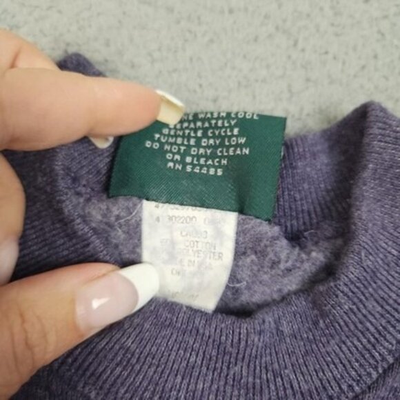 Vintage American Eagle Sweatshirt Mens Medium NY New York Crewneck 90s USA Made - Picture 5 of 14